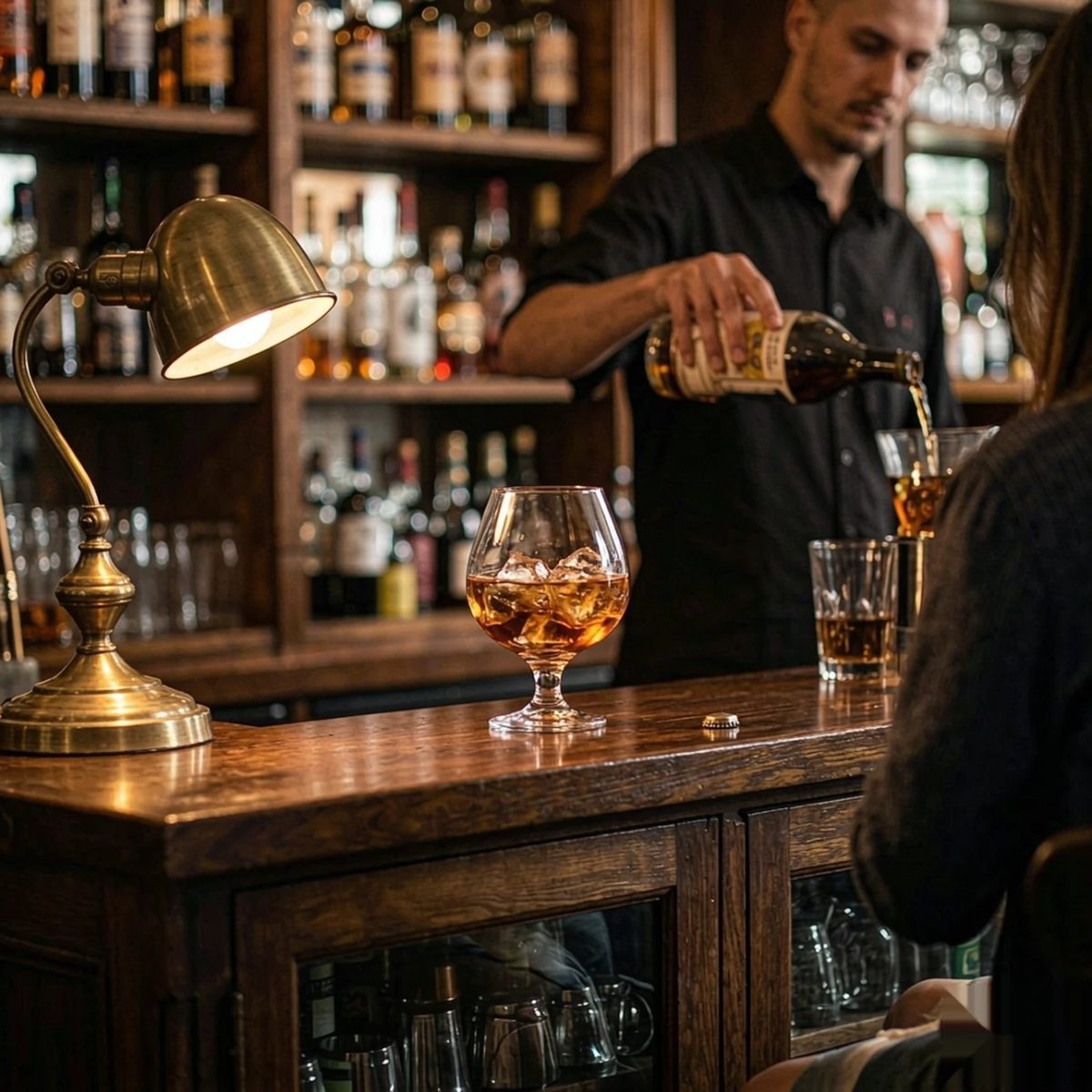 BY-9912E PC brandy snifter in home bar at-home serving