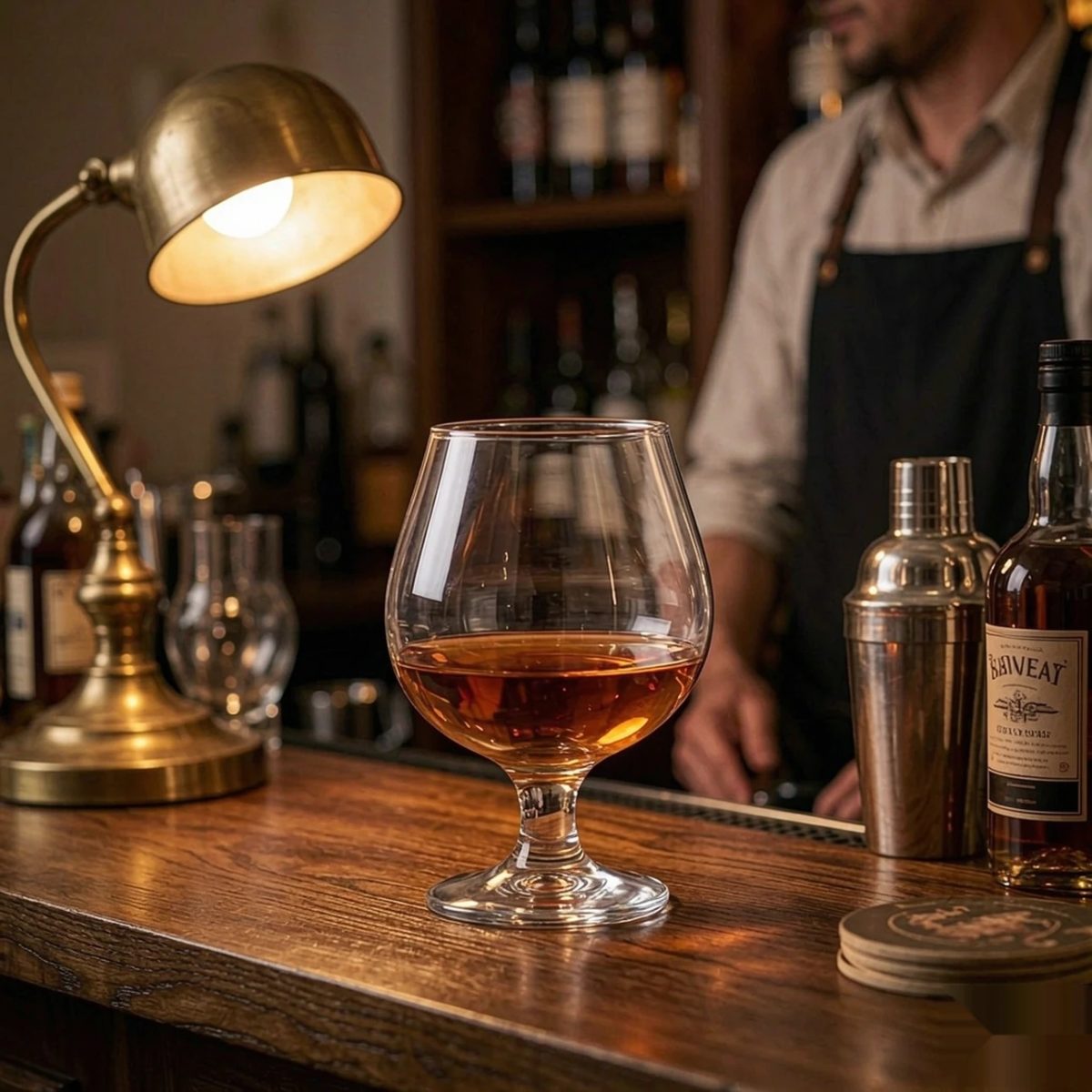 BY-9912F PC brandy snifter in home bar at-home serving