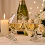detail BY 9912G elsjoy acrylic brandy snifter 100ml clear transparent glass wedding toast 8