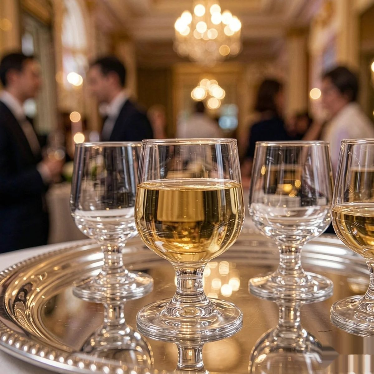 BY-9912H PC cordial glass in champagne reception