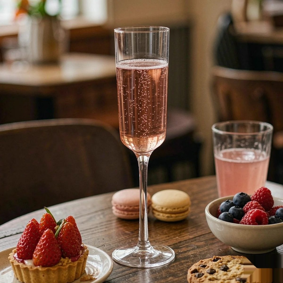 BY-9913A PC champagne flute in dessert table styling