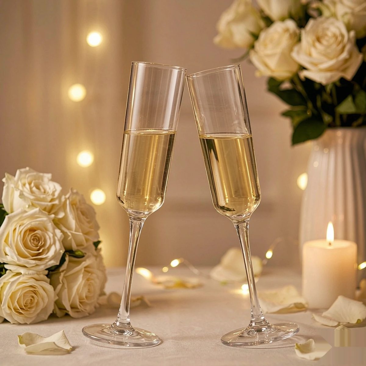 BY-9914A PC champagne flute in wedding toast service