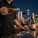 detail BY 9914B elsjoy acrylic champagne flute 210ml clear transparent glass home bar scene 10