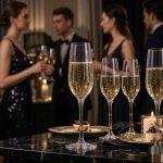 detail BY 9914B elsjoy acrylic champagne flute 210ml clear transparent glass luxury party 7