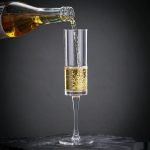 detail BY 9915 elsjoy acrylic champagne flute 160ml clear transparent glass pouring dynamic 6