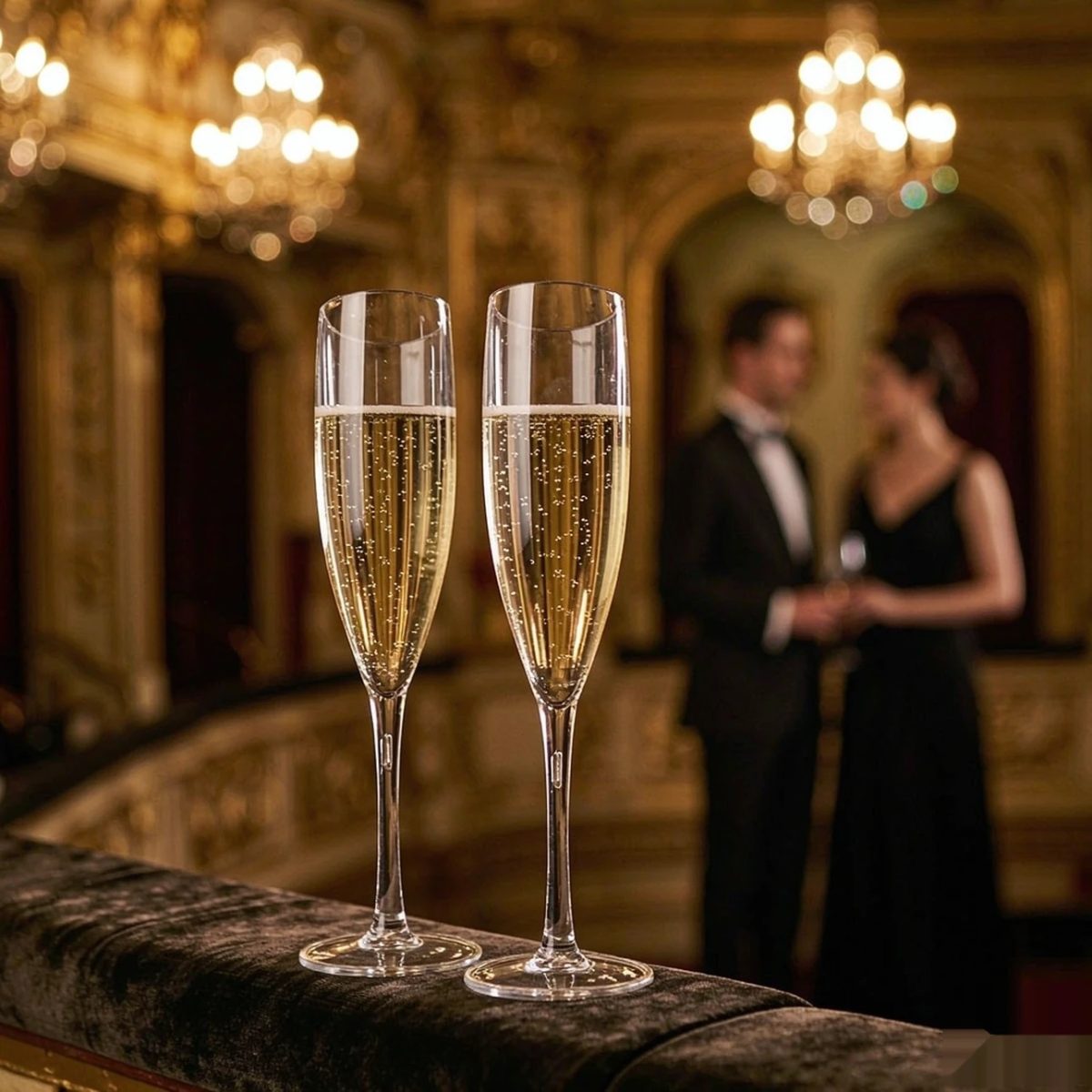 BY-9916-1 PC champagne flute in opera night service