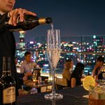 detail BY 9916 elsjoy acrylic champagne flute 180ml clear transparent glass home bar scene 10