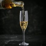detail BY 9916 elsjoy acrylic champagne flute 180ml clear transparent glass pouring dynamic 6