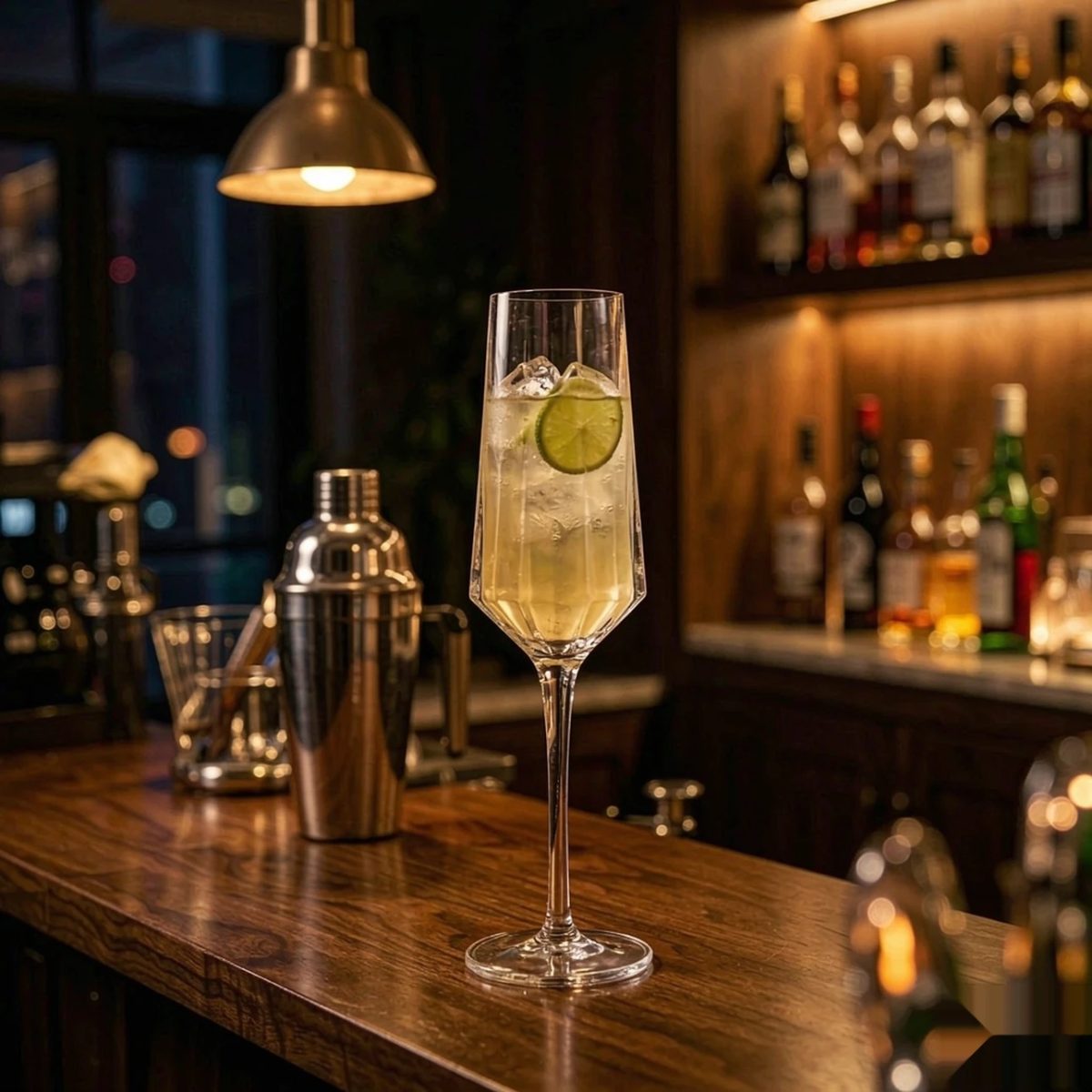 BY-9917 PC diamond-cut goblet in home bar at-home serving