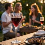 detail BY 9918 1 elsjoy acrylic red wine flute clear transparent glass outdoor gathering 9