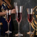 detail BY 9918 3 elsjoy acrylic red wine flute clear transparent glass luxury party 7