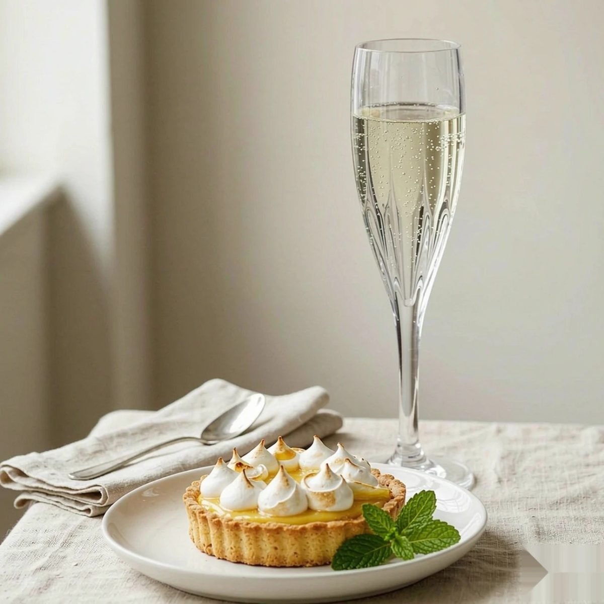 BY-9919-3 Acrylic wine goblet in dessert pairing