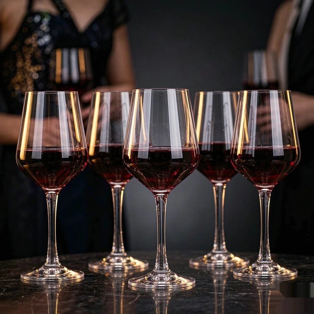 BY-9920A PC wine goblet in luxury party service