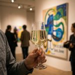 detail BY 9920D elsjoy acrylic wine glass 380ml clear transparent glass art gallery opening 2