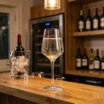 detail BY 9920D elsjoy acrylic wine glass 380ml clear transparent glass home bar scene 10
