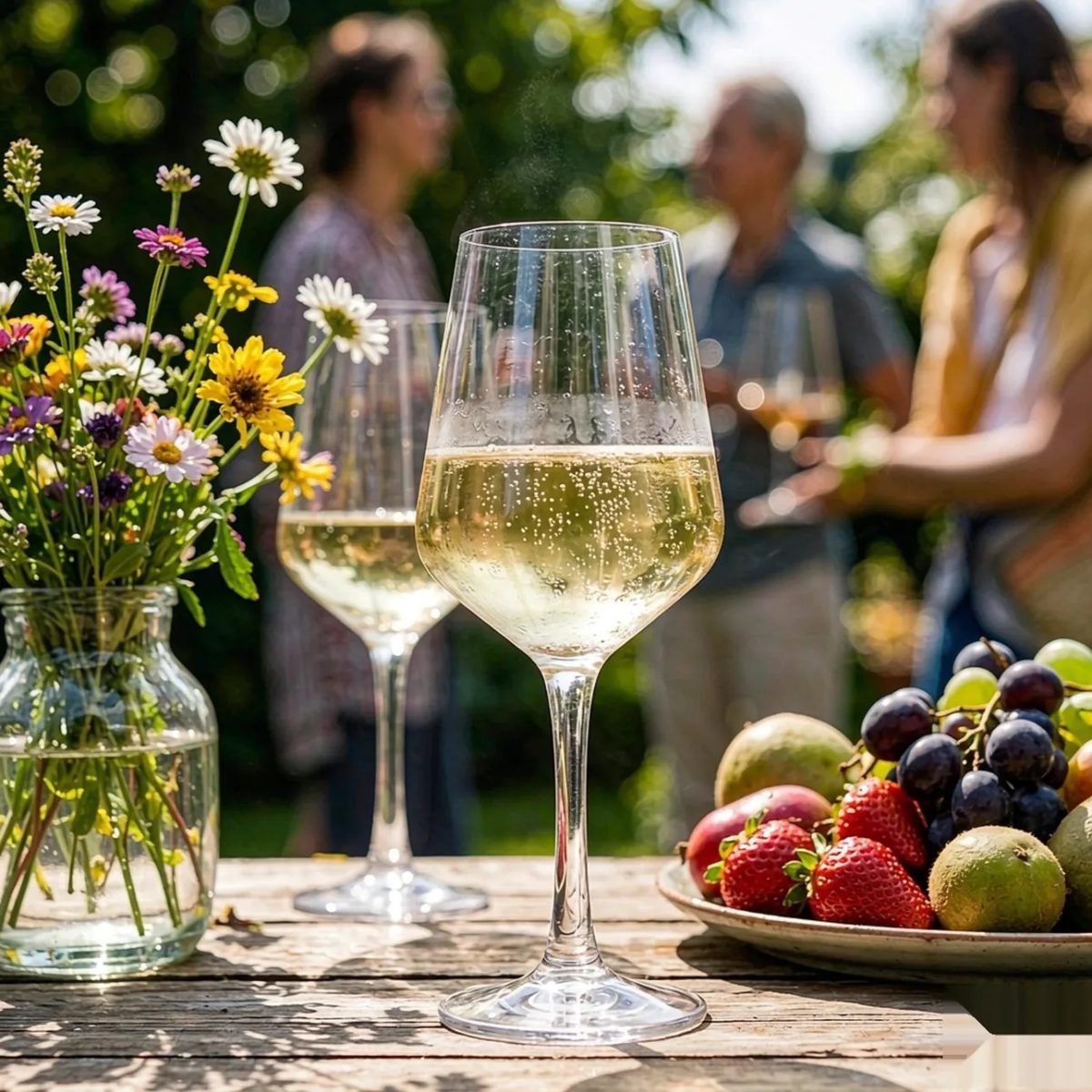 BY-9920D PC wine goblet in outdoor gathering
