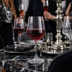 detail BY 9920E elsjoy acrylic wine glass 280ml clear transparent glass luxury party 7
