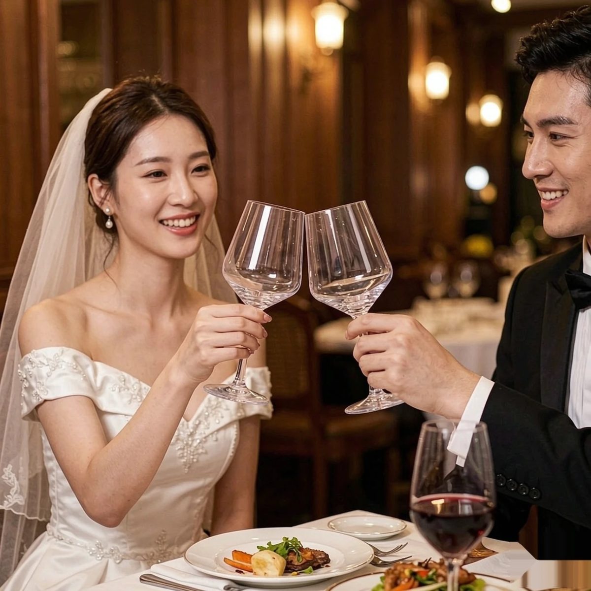 BY-9920E PC wine goblet in wedding toast service