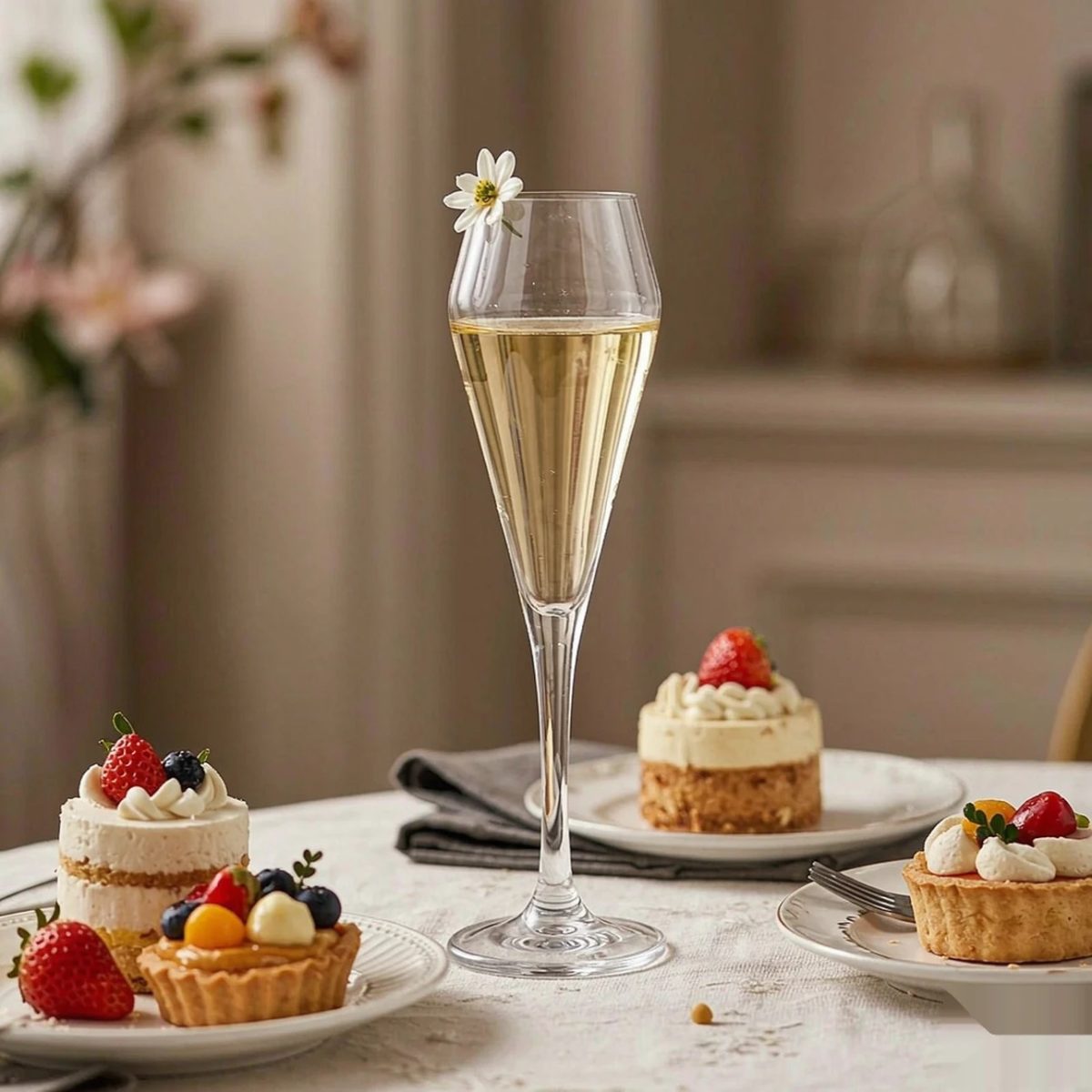 BY-9921C PC wine goblet in afternoon tea service