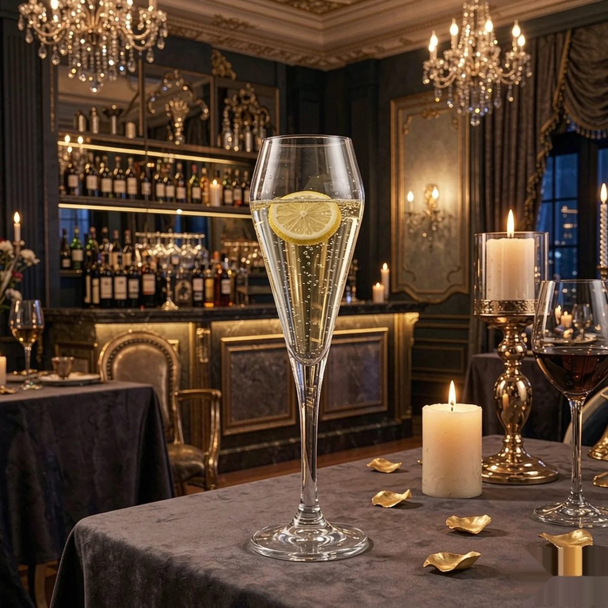 BY-9921C PC wine goblet in luxury party service