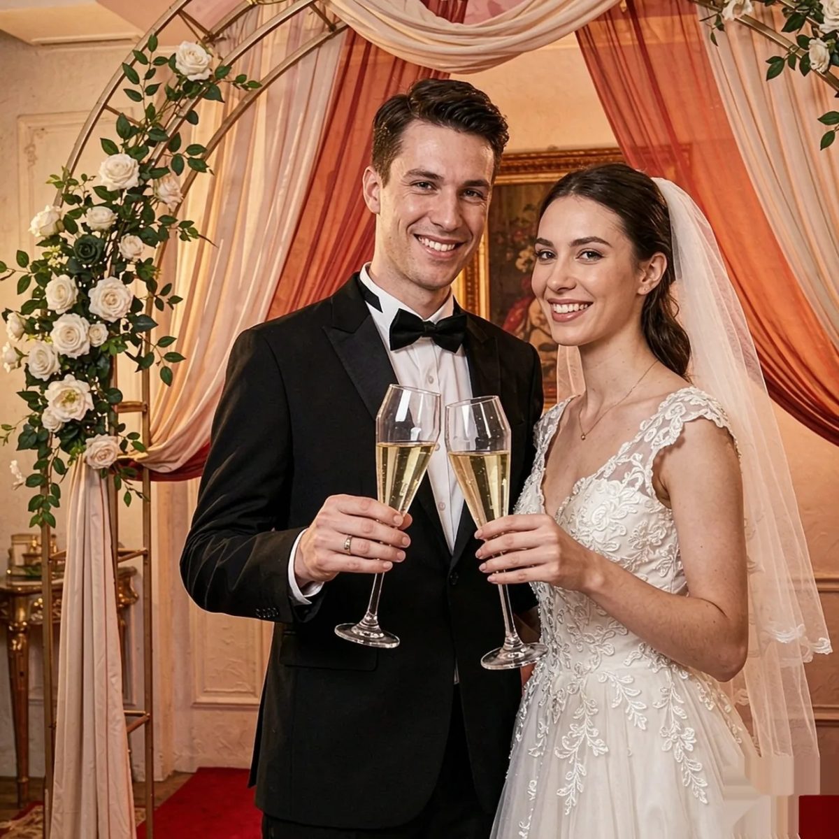 BY-9921C PC wine goblet in wedding toast service
