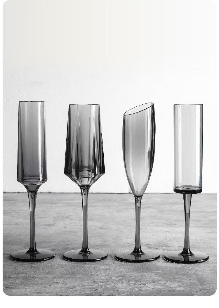 detail‑smoky‑grey‑multiple‑style‑plastic‑wine‑flute‑assortment
