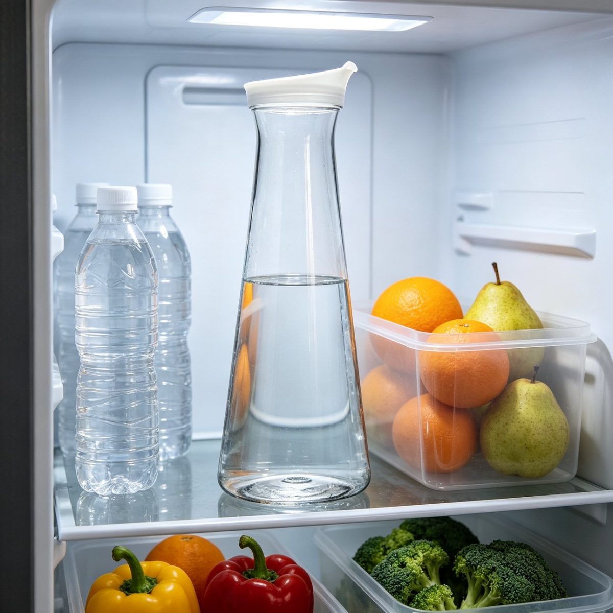 BY-9180 unbreakable PC juice pitcher - stored in the refrigerator