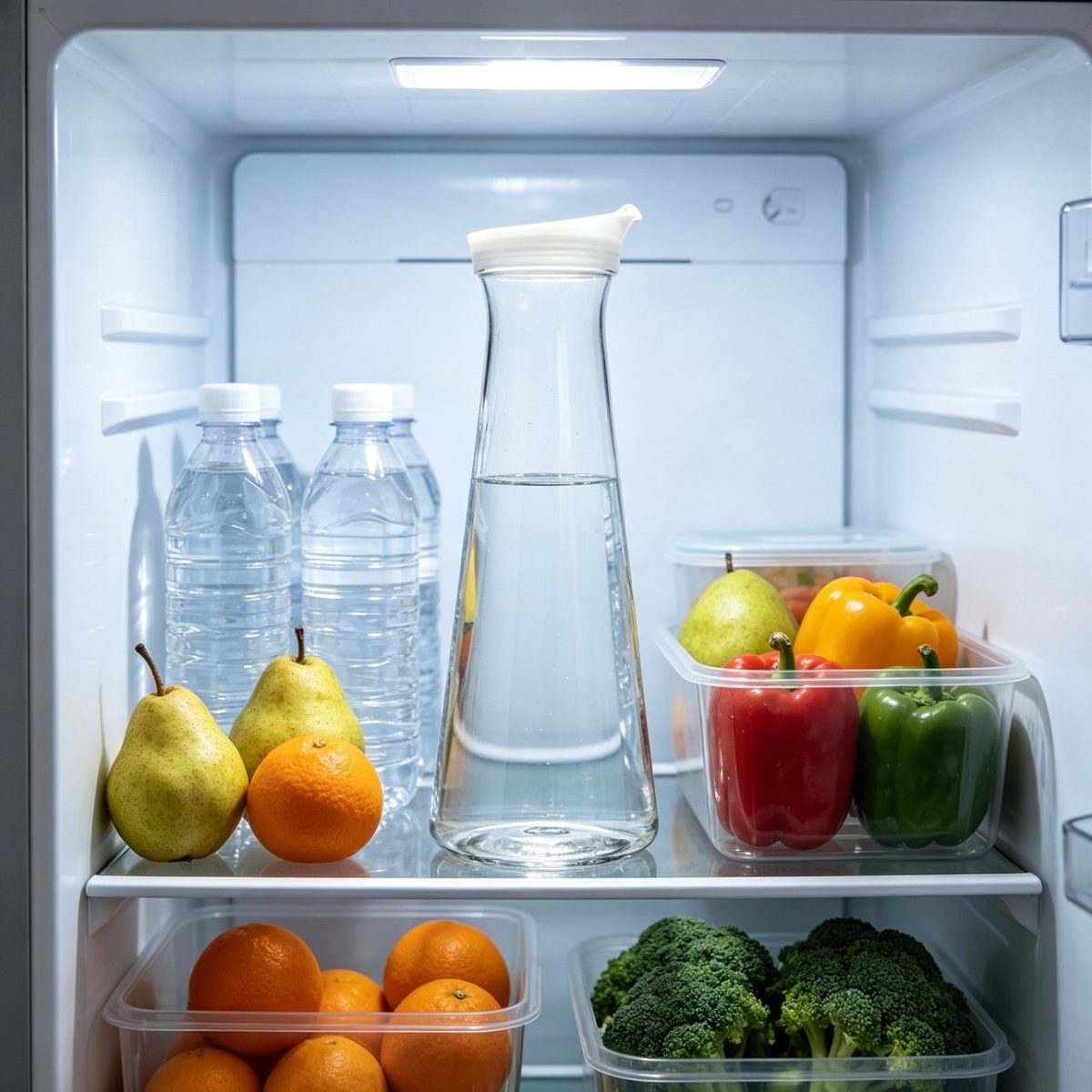 BY-9181 unbreakable PC juice pitcher - stored in the refrigerator