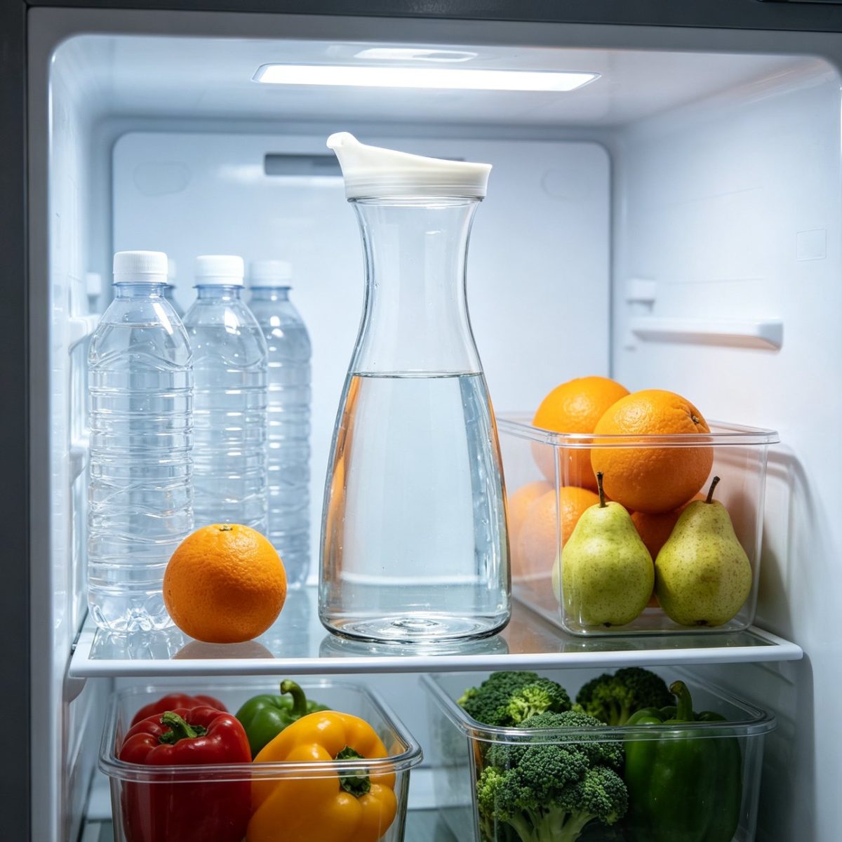 BY-9172 unbreakable PC juice pitcher - stored in the refrigerator