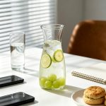 BY-9310A unbreakable PC juice pitcher (tea) - in use for tea at the office