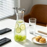 BY-9171B unbreakable PC juice pitcher (tea) - in use for tea at the office