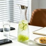 BY-9173B unbreakable PC juice pitcher (tea) - in use for tea at the office