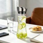 BY-9175C unbreakable PC juice pitcher (tea) - in use for tea at the office