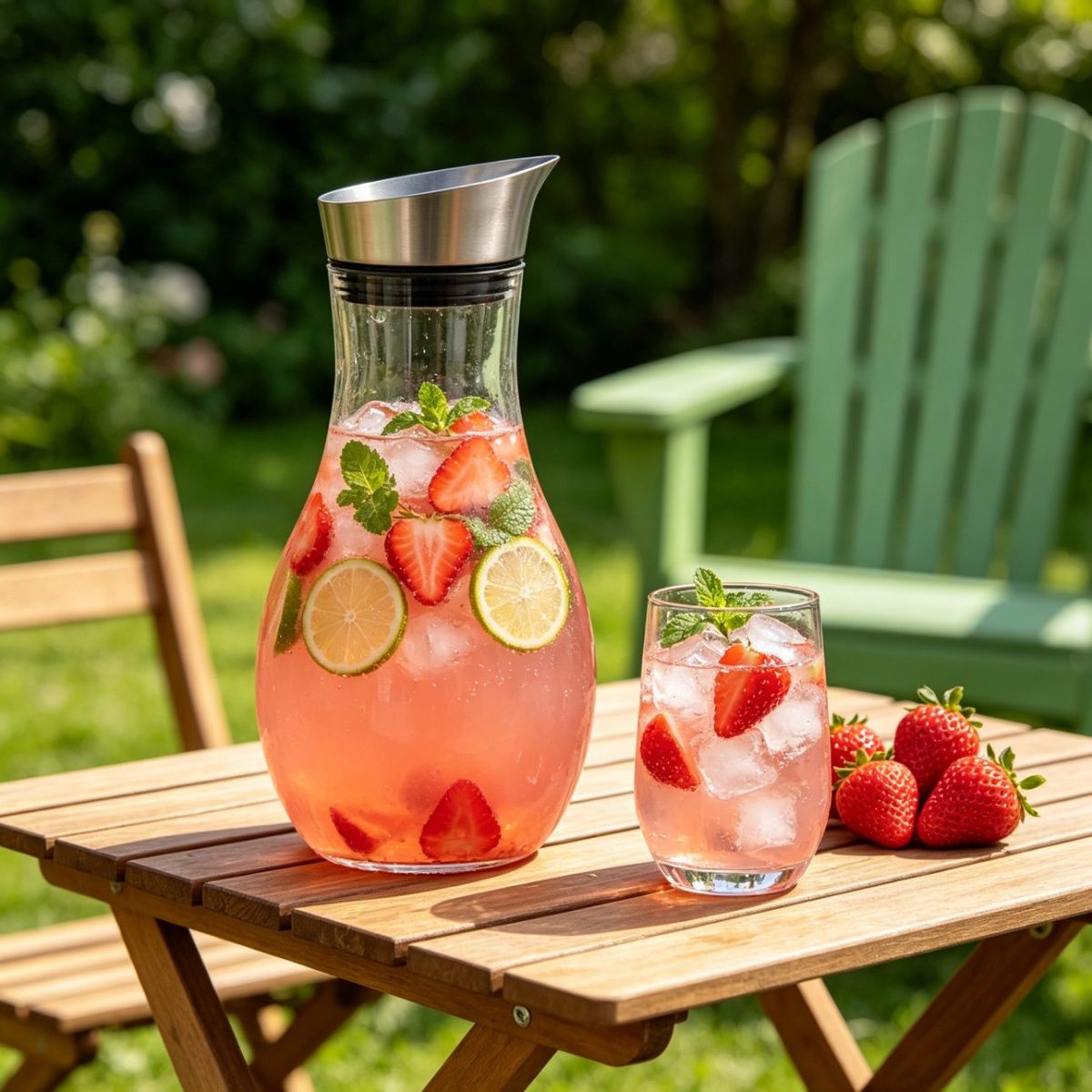 BY-9176B unbreakable PC juice pitcher - serving fruit drinks outdoors
