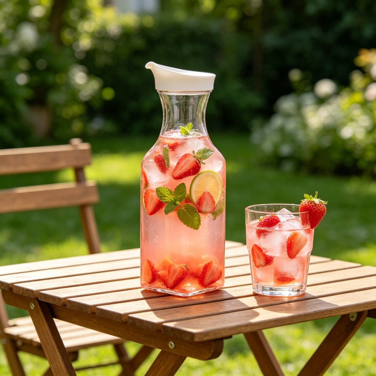 BY-9177A unbreakable PC juice pitcher - serving fruit drinks outdoors