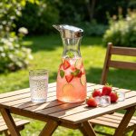 BY-9171B unbreakable PC juice pitcher - serving fruit drinks outdoors
