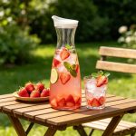 BY-9173 unbreakable PC juice pitcher - serving fruit drinks outdoors