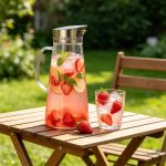 BY-9174B unbreakable PC juice pitcher - serving fruit drinks outdoors