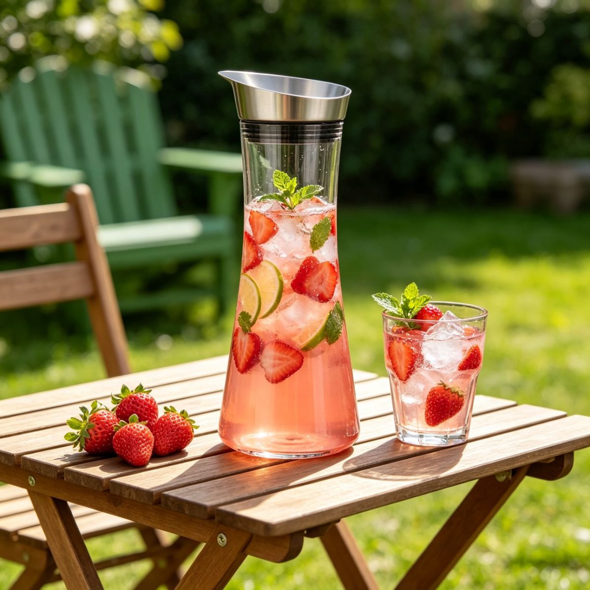BY-9175A unbreakable PC juice pitcher - serving fruit drinks outdoors