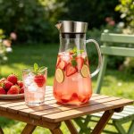 BY-9175B unbreakable PC juice pitcher - serving fruit drinks outdoors