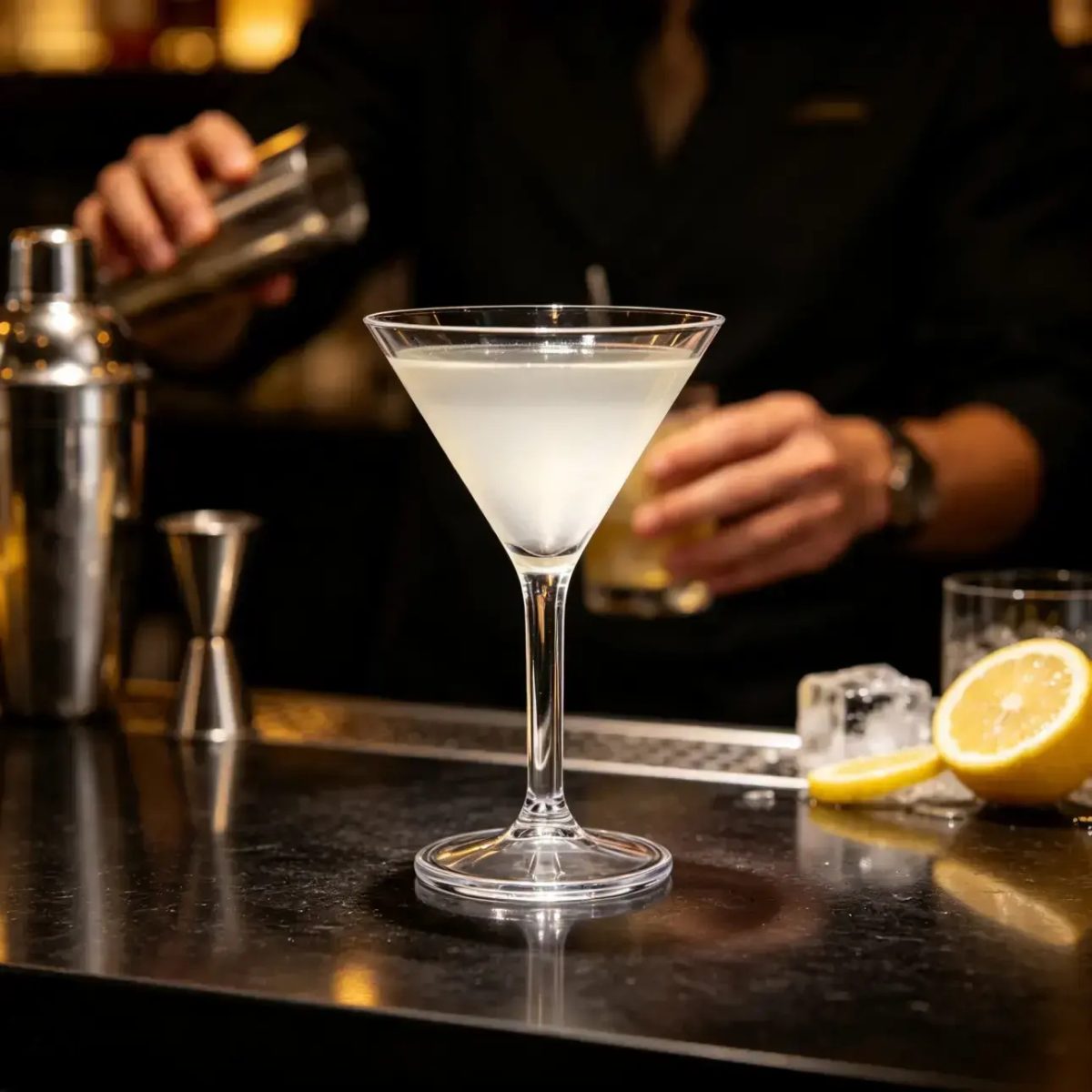 BY-8061 PC martini glass in wedding reception service