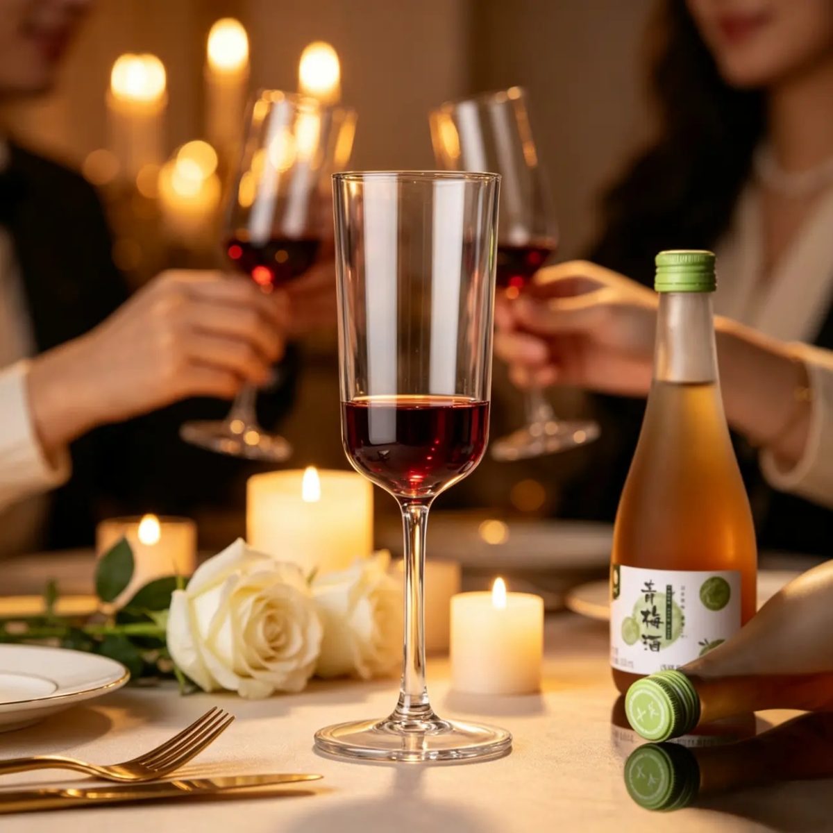BY-9911A PC wine goblet in wedding reception service