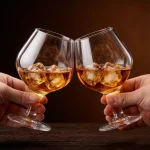 main BY 9912C elsjoy acrylic brandy snifter 435ml clear transparent glass handheld toasting 4