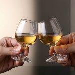 main BY 9912G elsjoy acrylic brandy snifter 100ml clear transparent glass handheld toasting 4