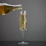 main BY 9915 elsjoy acrylic champagne flute 160ml clear transparent glass pouring dynamic 6