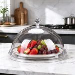 acrylic cake cover fruit platter
