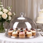 acrylic cake cover wedding cupcake