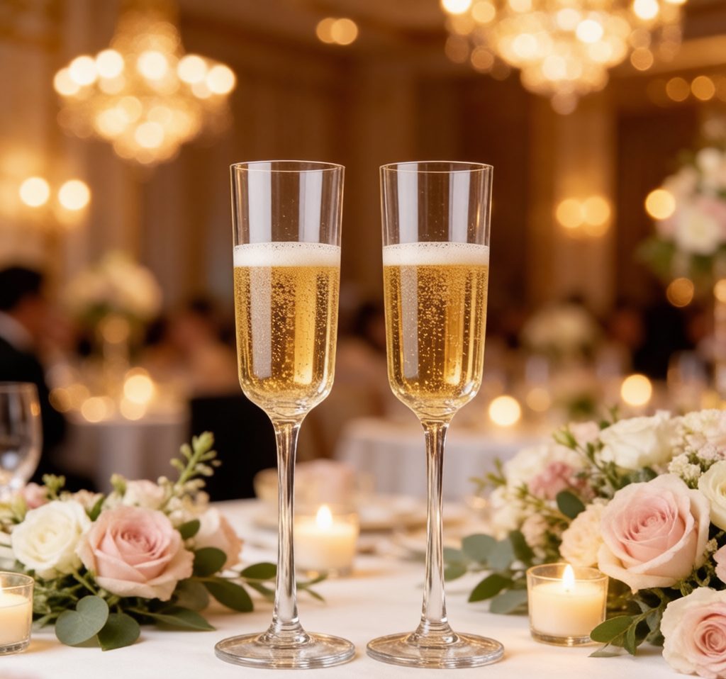 BY-9913A acrylic champagne flute