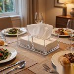 detail 01 by 3017 elsjoy acrylic napkin holder clear dining table scene