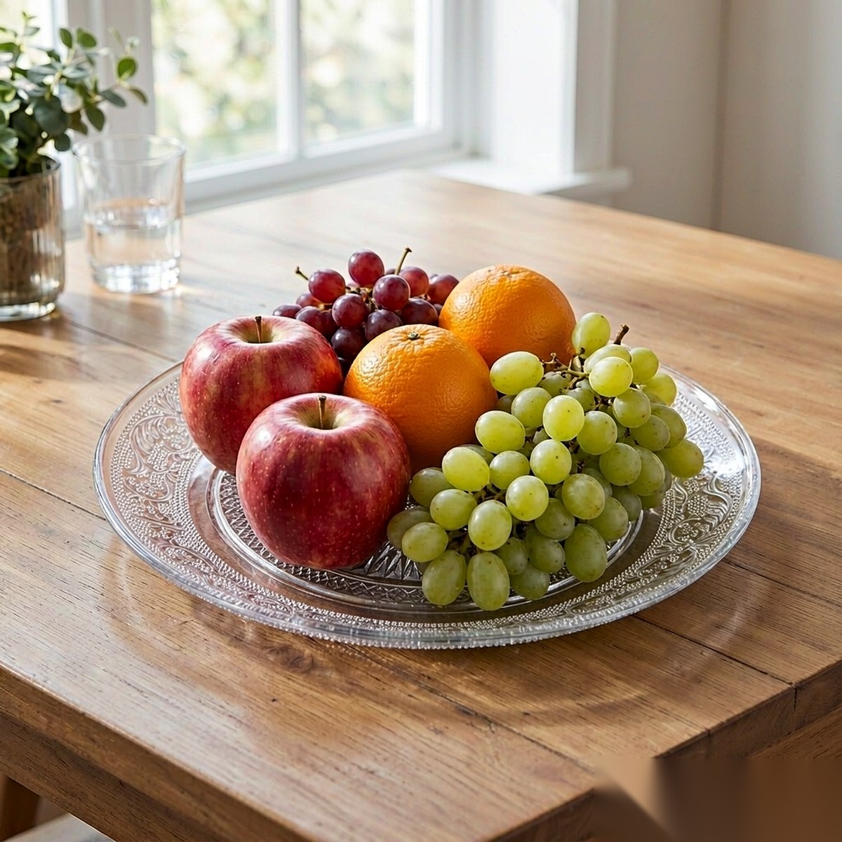 detail 01 by 805x elsjoy acrylic fruit plate clear fresh fruit display scene